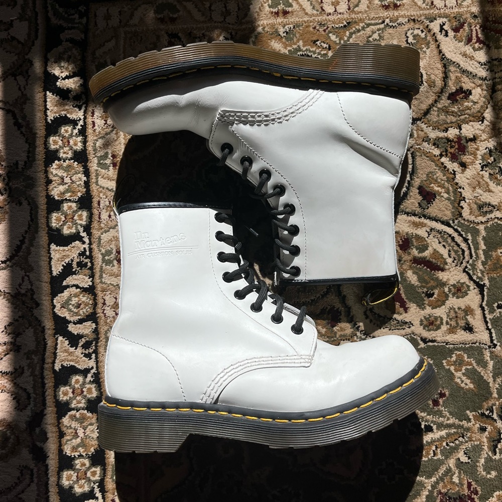 Dr. Martens 1460 White Boots
